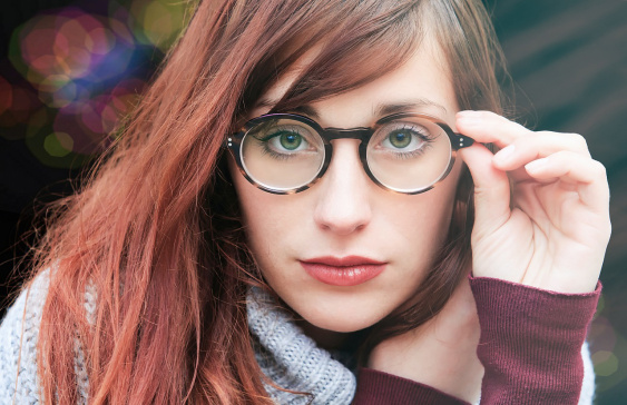 Trucco occhiali