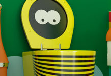 Accessori bagno colorati