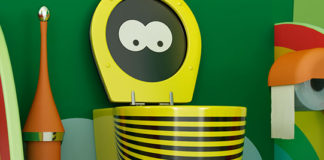 Accessori bagno colorati