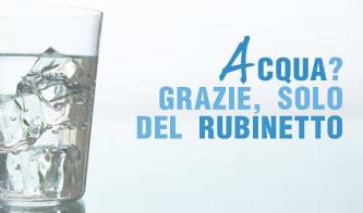 acqua grazie solo del rubinetto_O1