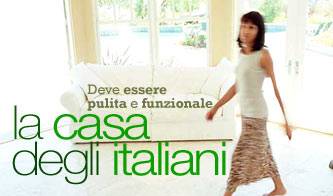 casa pulita per gli italiani e sinonimo di benessere_O1