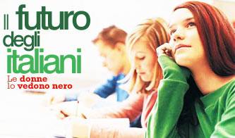 il futuro per gli italiani uomini e donne divorziano sui valori_O1