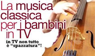 la musica classica per i bambini in tv_O1