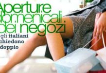 Negozi aperti la domenica: li richiedono i consumatori. negozi aperti la domenica li richiedono i consumatori_O1