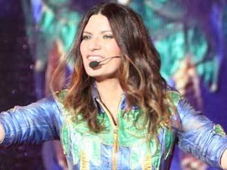 roberto cavalli veste laura pausini_O1