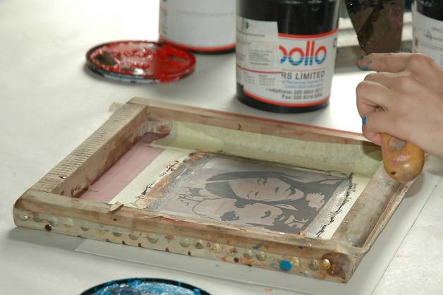 serigrafia fai da te sulle orme di wharol_O1