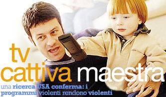 televisione immagini violente ragazzi aggressivi_O1
